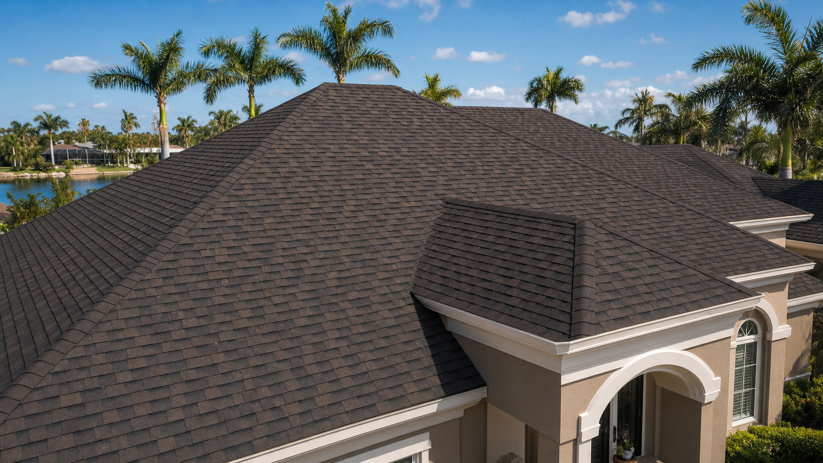 CertainTeed Landmark shingles on Florida home